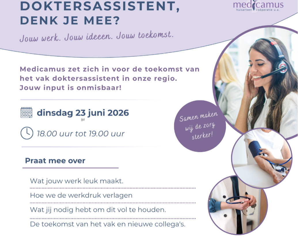Doktersassistent, denk je mee?